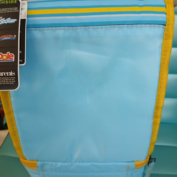 NWT Arctic Zone Monkey Lunch Bag & Storage Container Blue and Tan 2010 - Picture 4 of 10